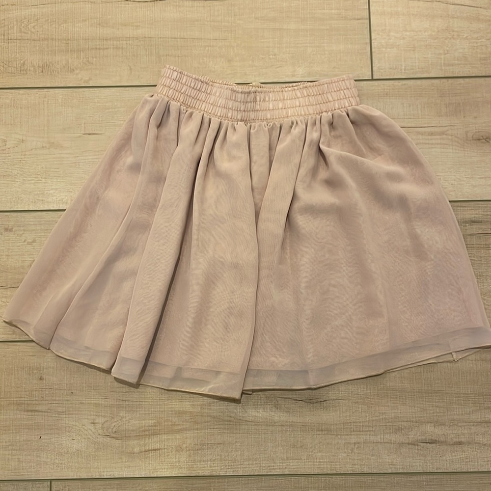 American Apparel Chiffon Mini Skirt XS/S